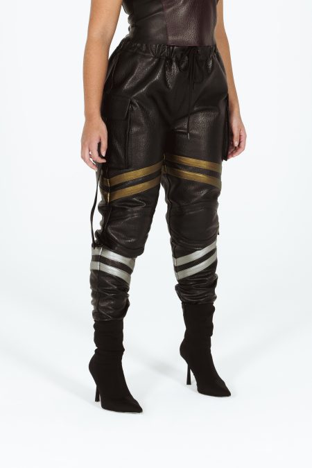 cargo pants super hero gold/silver (woman)